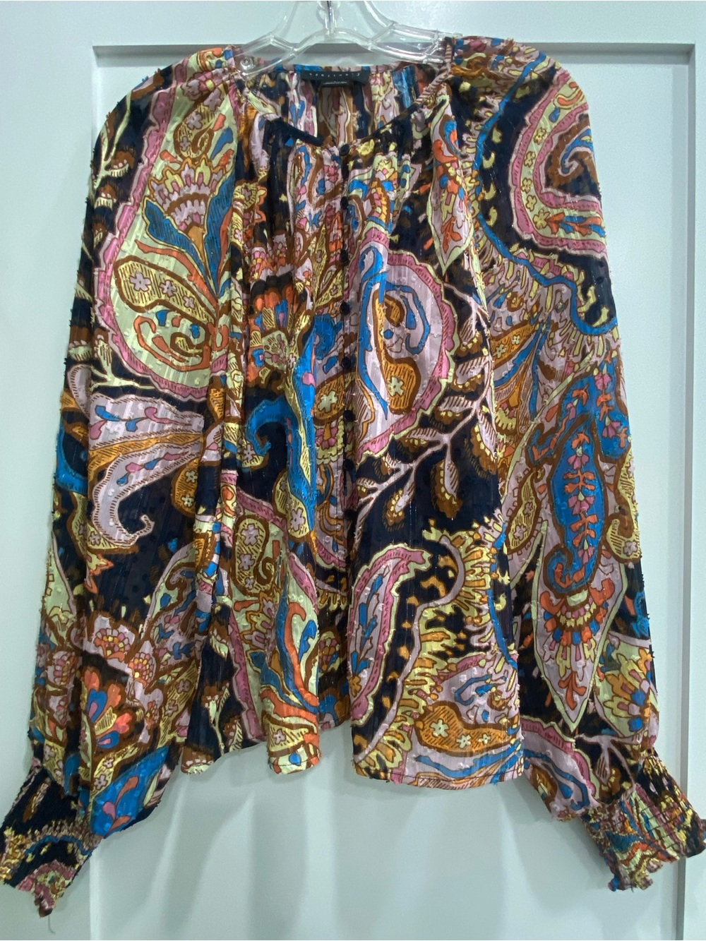Sanctuary Multicolor Button-Front Blouse
